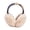 Apricot, variant on Cheers.US Women Winter Earmuffs Girl Ski Adjustable Ear Covers for Cute Bow Ear Warmer Outdoor Earmuff Fleece Lining