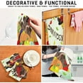 thumbnail image 7 of SKYSONIC Thanksgiving Turkey Kitchen Dish Towel Set,Drying Kitchen Towels Tea Towels Gift Set for Drying Cleaning Cooking Baking 4Pcs, 7 of 7