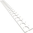 thumbnail image 6 of Ekena Millwork 94"H x 3/4"T Pandora PVC Adjustable Decorative Slat Wall Panel Kit, Unfinished (contains 16 Slats + 1 Straight Edge Starter Slat), 6 of 15