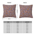 thumbnail image 2 of Yiaed Daisies Flowers Print Pillow Covers Super Soft Decorative Square Throw Pillow Covers Case Cushion Covers for Sofa Couch Bedroom Car Decor（No pillow core）-20"x20", 2 of 7