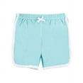 thumbnail image 4 of Hudson Baby Girl Shorts Bottoms 4-Pack, Mint, 2 Toddler, 4 of 6