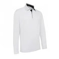 thumbnail image 1 of Callaway Long Sleeve PERFORMANCE POLO - BRIGHT WHITE - M, 1 of 2