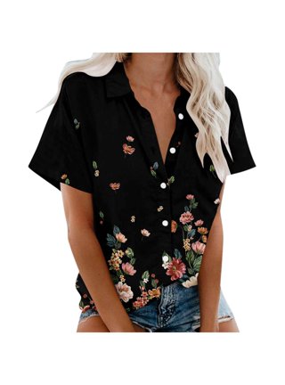 Flower Collar Shirt