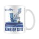 thumbnail image 1 of Rick And Morty - Taza King Of Shit (Blanco, Azul), 1 of 2