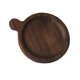 thumbnail image 3 of 2pcs Wooden Round for Insulation Non- Pads High - Mat for Coffee Home Cafe Use Natural Grain Design, 3 of 5