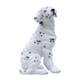 thumbnail image 2 of Figura de perro para jardín, decoración creativa de resina para el patio, estante para la sala de estar. Blanco, 2 of 8