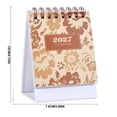 thumbnail image 3 of Small Desk Calendar, Standing Desk Calendar 2026-2027, Jan.2027-Dec.2027, 12 Months Mini Desktop Calendar 2026 for School Home and Office Supplies, 3 of 6