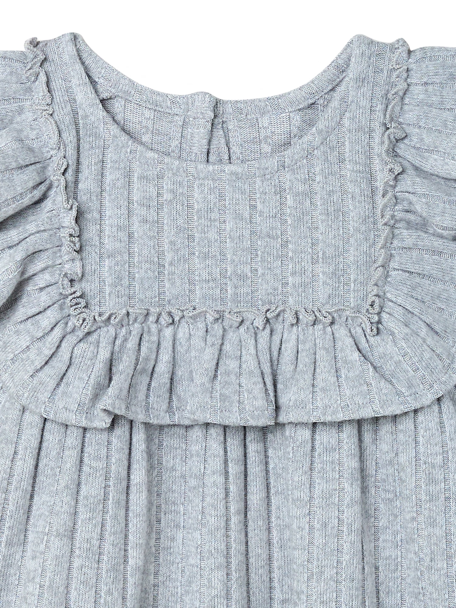 Modern Moments by Gerber Toddler Girl Ruffle Top and Pant Set, Sizes 12M-5T