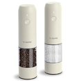 thumbnail image 1 of Electric Salt and Pepper Grinder Set, USB Rechargeable, Automatic Salt and Pepper Mill Grinder with Adjustable Coarseness, Electric Salt Shakers, LED Light, Ref, 1 of 6