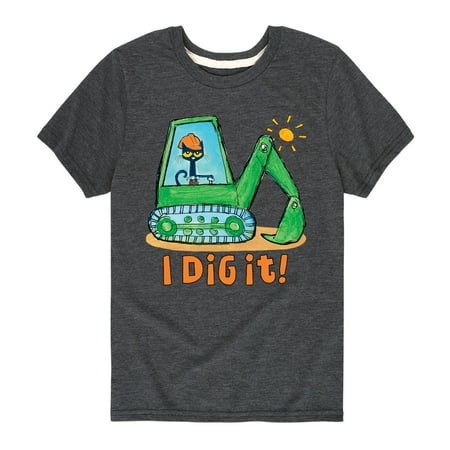 

Pete The Cat - I Dig It - Toddler Short Sleeve Graphic T-Shirt