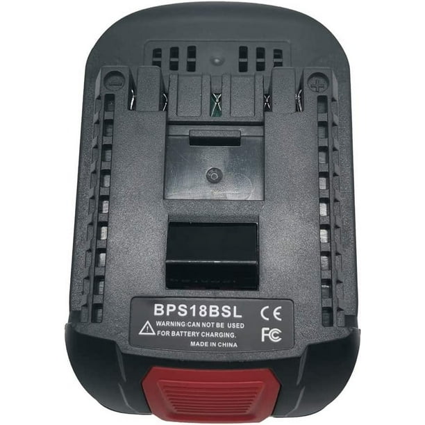 BPS18BSL Adaptador Convertidor de Batería para Black&Decker/para Stanley Para/porter-cable 18V Li-ion Batte para Bosch 18V Li-ion Tool Batería para Bosch 18V Litio Inalámbrico Power Tools