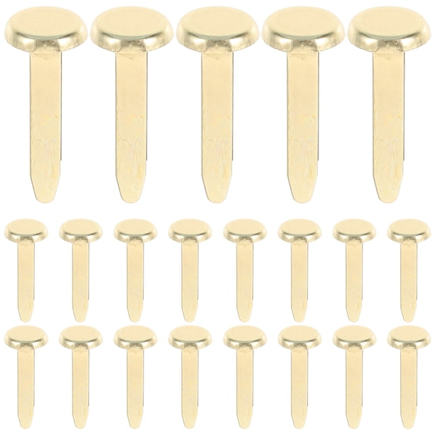 50 mini tachuelas metálicas para scrapbooking, uñas y manualidades.