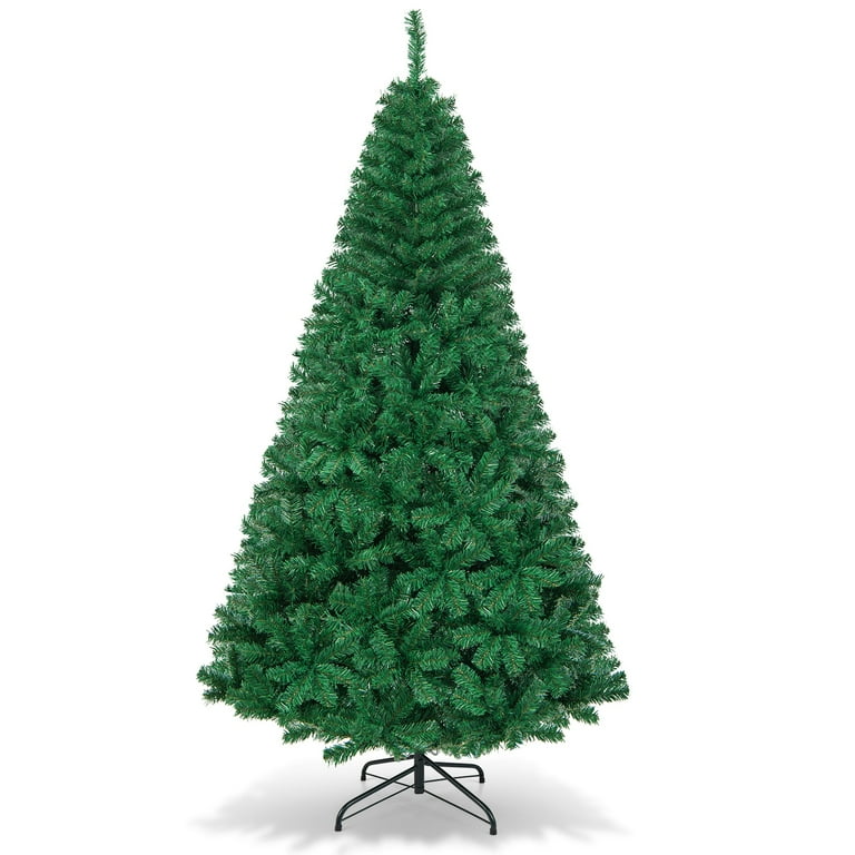 Costway CM19723 7ft Artificial PVC Christmas Tree W/Stand Holiday