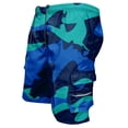 thumbnail image 2 of Hearthz Camo Cargo Shorts for Men Relaxed Fit Breathable Men's Shorts Athletic Hiking Camping Men Shorts with Zipper Pocket, 2 of 4