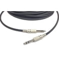 thumbnail image 2 of Cable C2G 40067 Pro-Audio 1/4 macho a 1/4 macho 7,62 m negro, 2 of 4