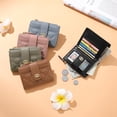 thumbnail image 7 of Miroddi Small Wallet for Women Slim Bifold Leather Credit Card Holder Cute Wallets Zipper Pocket Coin Purse with ID Window, 7 of 7