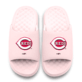 thumbnail image 2 of Youth ISlide Pink Cincinnati Reds Primary Motive Slide Sandals, 2 of 5