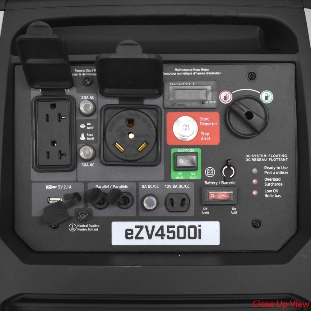 Energizer Boat Inverter Generator eZV4500i | 4500W 120V AC 60 Hz
