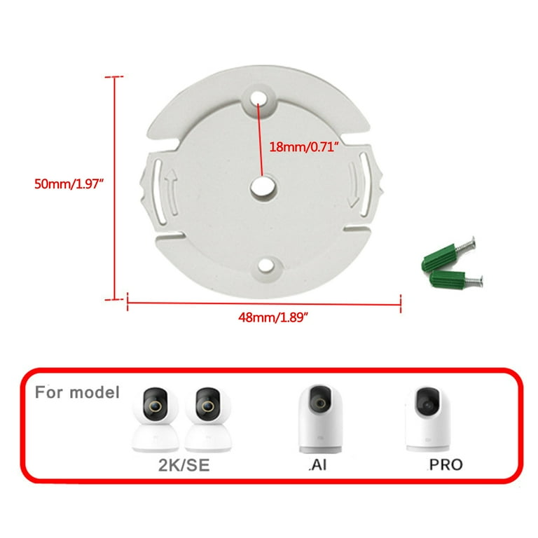 TIERPOP CCTV Dome Camera Wall Mount Bracket Security Camera