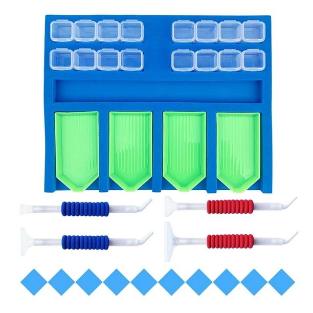 Bandeja de almacenamiento para pintura de diamantes, cajas organizadoras de cuentas, cuentas artísticas 03
