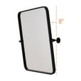 thumbnail image 5 of Elegant Decor Soft Corner Pivot Mirror 20X24 Inch In Black, 5 of 10
