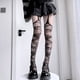 thumbnail image 2 of Medias de rejilla largas y sexis de murciélago gótico para mujer, medias de murciélago de malla alternativa Harajuku Emo, lencería, ligas altas hasta el muslo, medias Tan Jianjun unisex, 2 of 2
