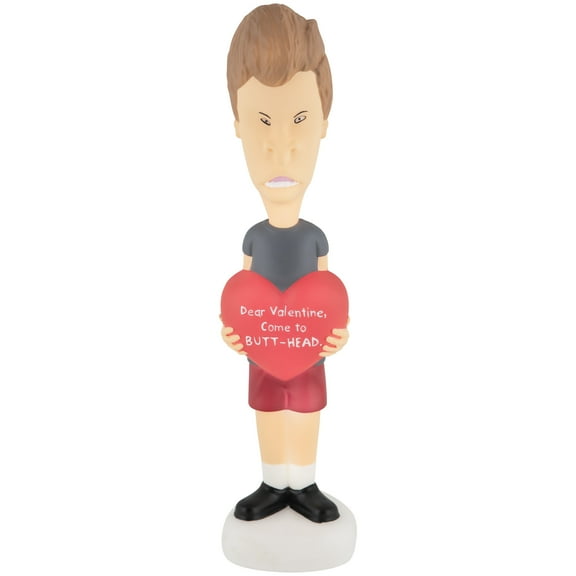 Valentines Lighted Blow Mold Decor Butthead Beavis & Butthead 3.34 in x 3.34 in x 14.01 in .55 lb