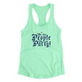 thumbnail image 3 of We People Like To Party Racerback Tank Women -Smartprints Designs, Female x-Small, 3 of 4