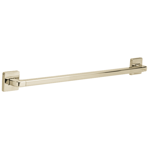 Delta 41924-PN 24" Angular Modern Decorative ADA Grab Bar, Polished Nickel