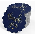 thumbnail image 4 of Inkdotpot Gold Foil Paper Hang Tags Thank You Bridal Shower Favor Tags 100 Piece, 4 of 7