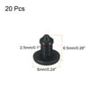 thumbnail image 3 of Uxcell Silicone Snap in Locking Hole Plugs for Kitchen  Bulkheads Waterproof Sealing Plugs 2.5mm/0.1 Inch Black,20PCS, 3 of 6