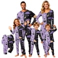 thumbnail image 7 of Halloween Family Matching Pajamas Sets, Halloween Family Daily Leisure Loungewear, Pumpkin Holiday PJS Sleepwear, Seasonal Halloween Party Family for Home Relaxation Casual Wear Indoor, 7 of 7