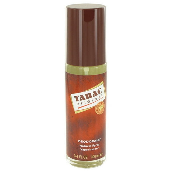 Tabac Original Glass par Maurer & Wirtz Déodorant Naturel en Vaporisateur pour Hommes, 3.4 oz.