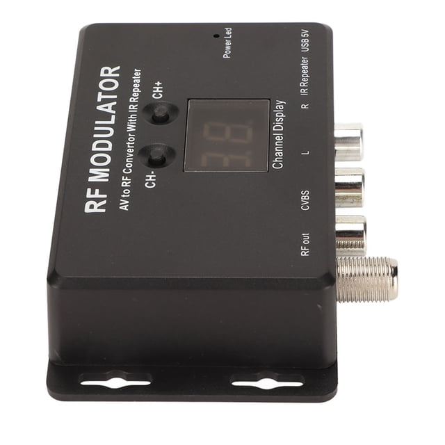 Modulador de RF, Puerto USB Profesional Pal Ntsc Diseño de CircuitO PCB RANGO DE FRECUENCIA AMPLIA AV A RF Convertor para DVD para DVR