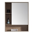 thumbnail image 2 of Fine Fixtures Surface Mount Bathroom Medicine Cabinet, Grey., 2 of 3