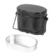 thumbnail image 5 of Contenedor de almuerzo de aleación de aluminio, lonchera apta para microondas con clip, contenedor de comida para picnic, portador Bento, para, 5 of 9