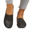 thumbnail image 3 of Sngxgn Women's Flat Shoes Soft Sole Comfort Ballet Flats Casual Walking Shoes Flats Single Shoes(Black,37), 3 of 6
