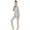 Grey, variant on REDARER Toddler Pajama Set - 2-Piece Long Sleeve & Pants, Soft Button-Up Collar, Loose Fit Sleepwear,Size for 5-6 Years