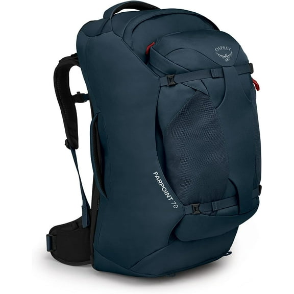 Osprey Farpoint Travel Backpack - 70L, Zipper, Large, Blue