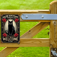 thumbnail image 6 of Salem Sanctuary for Wayward Cats Metal Sign – 8x12 Inch Retro Wall Art with Black Cat & Roses Design, Vintage Tinplate Decor for Home, Bedroom, Bar, or Garden, Cat Decor, 6 of 6