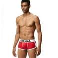 thumbnail image 4 of JOCKMAIL Mens Underwear Boxer Trunks Sexy Push up Cup Pad Front and Back Hip Enhance the Buttocks, 4 of 9
