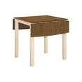thumbnail image 2 of Dining Table - 48" Rectangular - Small - Kitchen - Drop Leaf - Oak And Cream, 2 of 6