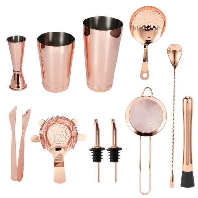 Coctelera, Kit De Barman 11PCS/Set Elegante Para Regalo Creativo Para Fiesta En El Bar En Casa