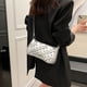 thumbnail image 4 of Bolso Mano Bandolera Hombro Mujer Bowknot PU Cuero Sólido Satchel Monedero, 4 of 9