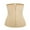 Apricot, variant on Wacanda Women Trimmer Workout Shaper Thermo Tummy Control Waist Trainer Belt Shaper Waist Cinchers Zipper Body Shaper