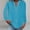 Blue 1, variant on Tunic Tops long sleeve shirts for women linen tops for women tee shirts womens Boho Top Women's Fashion Casual V Neck Up Short Sleeved Blouse Gray M