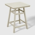 thumbnail image 6 of WestinTrends Outdoor 37" Counter Height HDPE Patio Square Bar Table, Sand, 6 of 7
