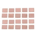 thumbnail image 2 of 20Pcs Red Copper Heatsink Shim Laptop Graphics Card Heat Sink Sheet CPU GPU Copper Pad Shim, 2 of 7