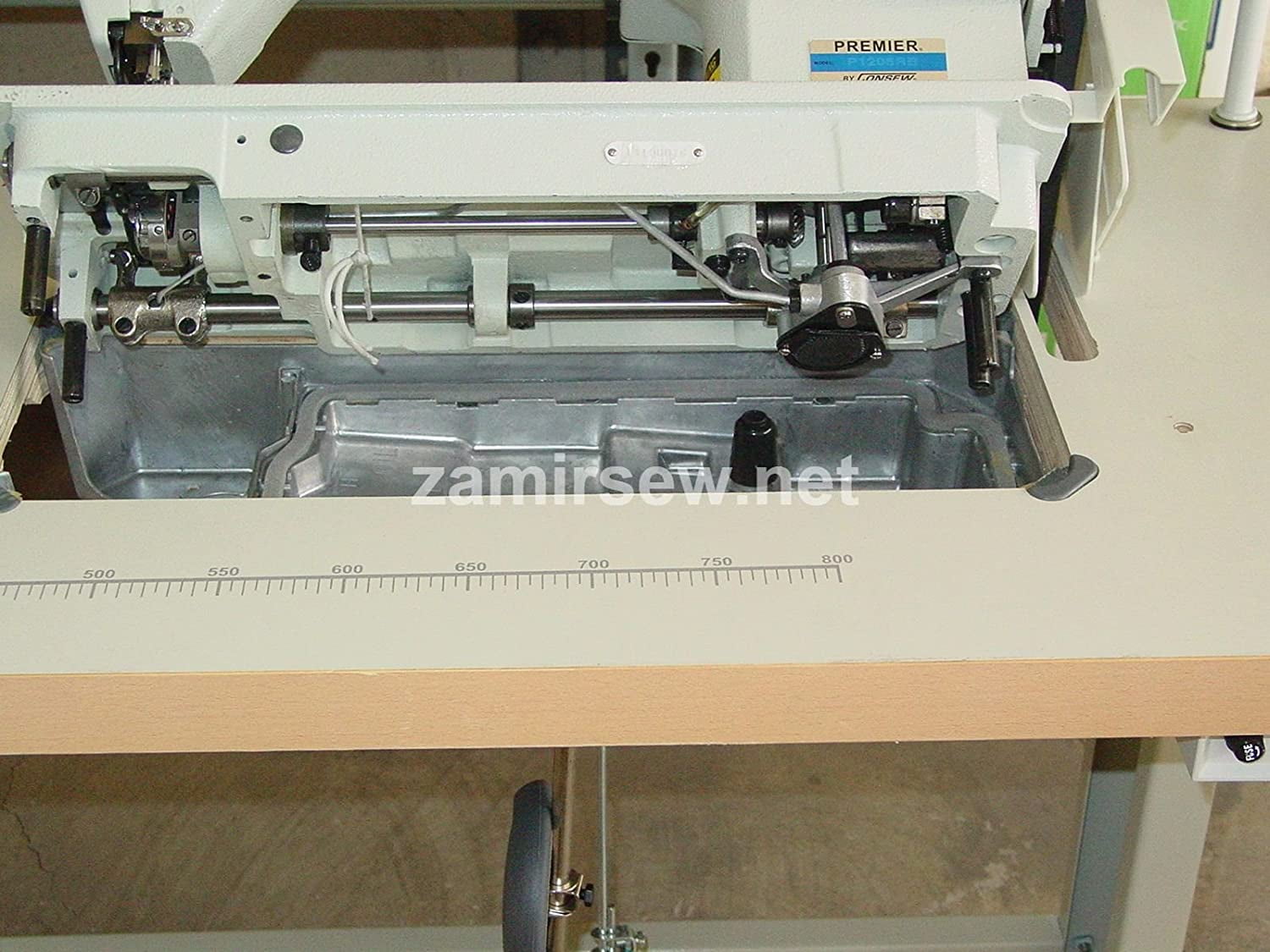Consew P1206RB Needle Feed Industrial Sewing Machine with Table