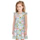 thumbnail image 1 of Fotbe Love You Rabbit Vestido de Dormir para Niñas de 3 a 10 Años, Mangas Cortas, Estilo Princesa, Pijama Camisón con Mangas Voladas-X-Large, 1 of 6